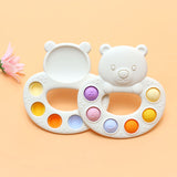 Jouet pop-it Silicone ours multicolore GMLB