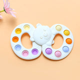 Jouet pop-it Silicone ours multicolore GMLB