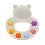 Jouet pop-it Silicone ours multicolore GMLB