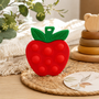 Jouet pop-it Silicone pomme rouge GMLB
