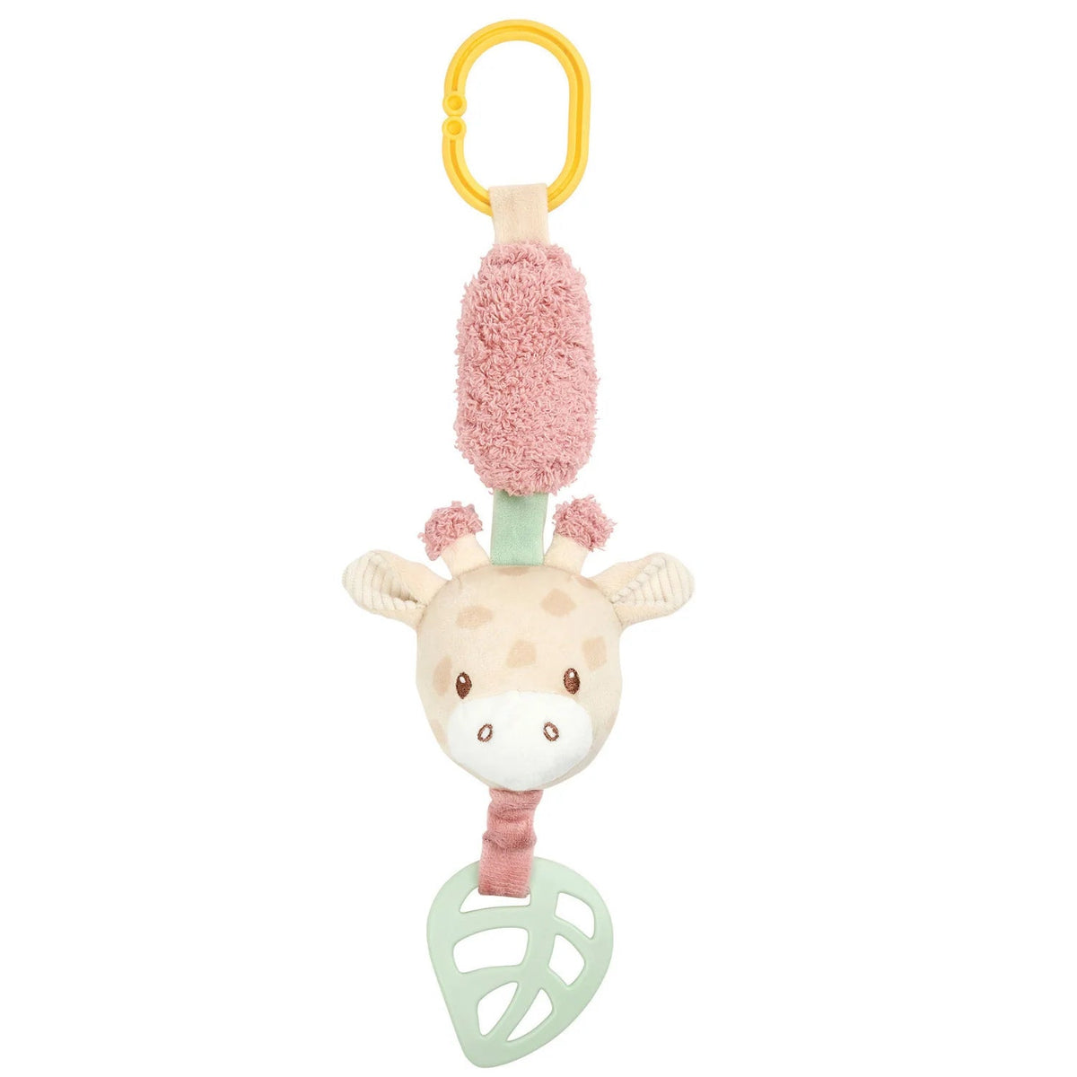 Jouet d'éveil sonore Girafe Gina 28 cm – Nattou – Hochet à suspendre multicolore 🦒 NATTOU