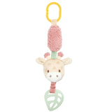 Jouet d'éveil sonore Girafe Gina 28 cm – Nattou – Hochet à suspendre multicolore 🦒 NATTOU