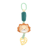 Jouet d'éveil sonore Lion Léon 28 cm – Nattou – Hochet à suspendre multicolore 🦁 NATTOU