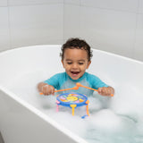 Jouet de bain bébé tambour – jouet d’éveil musical 2 ans TIGER TRIBE