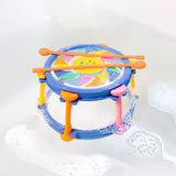 Jouet de bain bébé tambour – jouet d’éveil musical 2 ans TIGER TRIBE