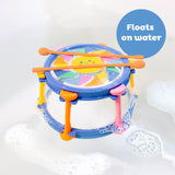 Jouet de bain bébé tambour – jouet d’éveil musical 2 ans TIGER TRIBE