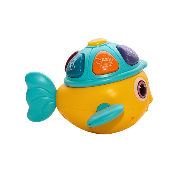 Jouet musical bébé poisson clown – jouet lumineux 12 mois