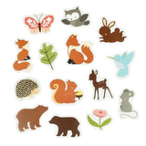 Jouets de bain en mousse – Amis de la forêt – 14 pièces mushie