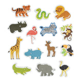 Jouets de bain en mousse – Safari – 14 pièces mushie