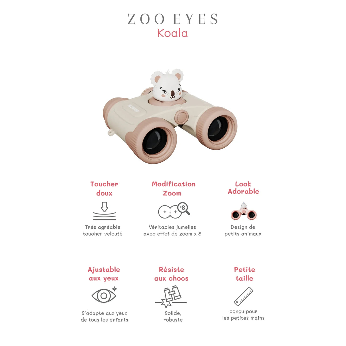 Jumelles enfant Zoo Eyes Koala – The Zoofamily