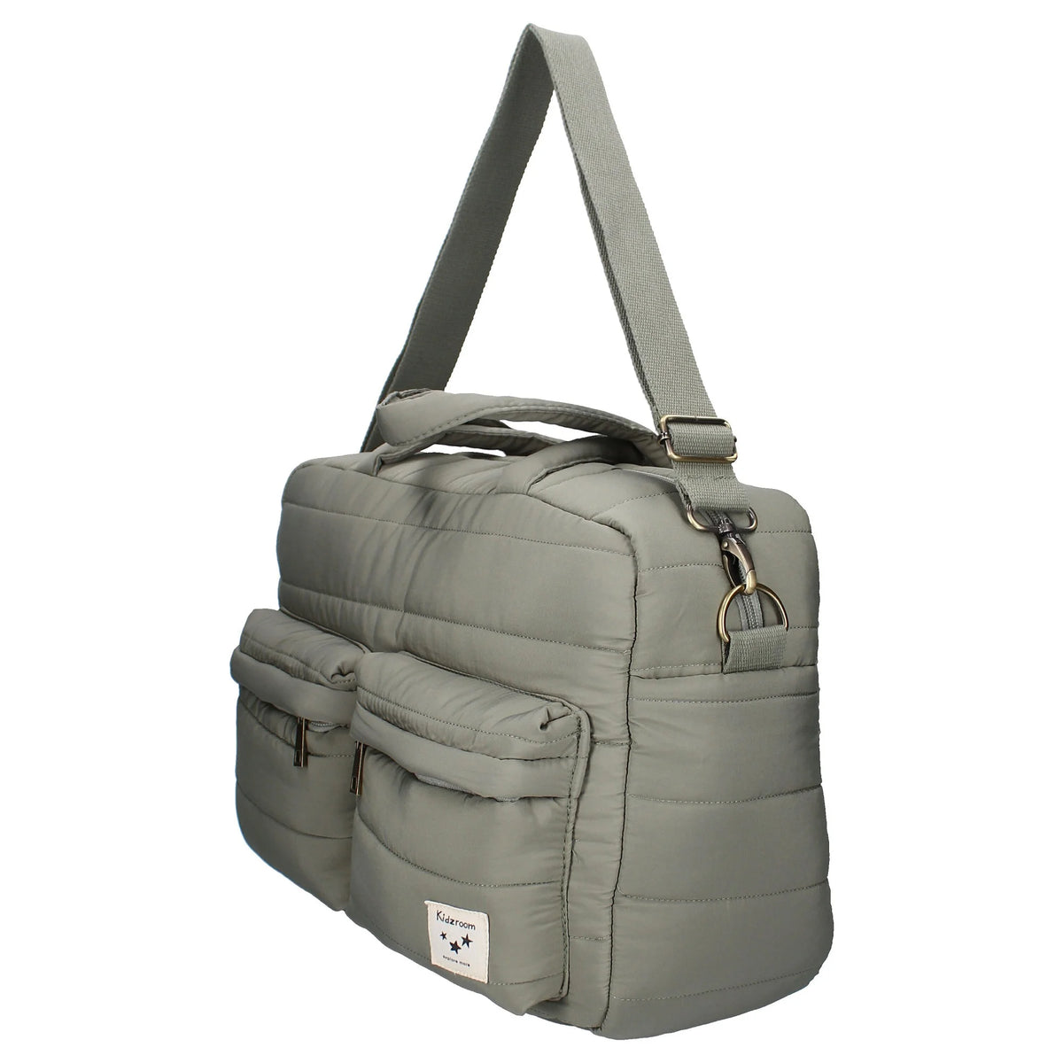 Sac à langer matelassé et matelas à langer imperméable vert – Kidzroom