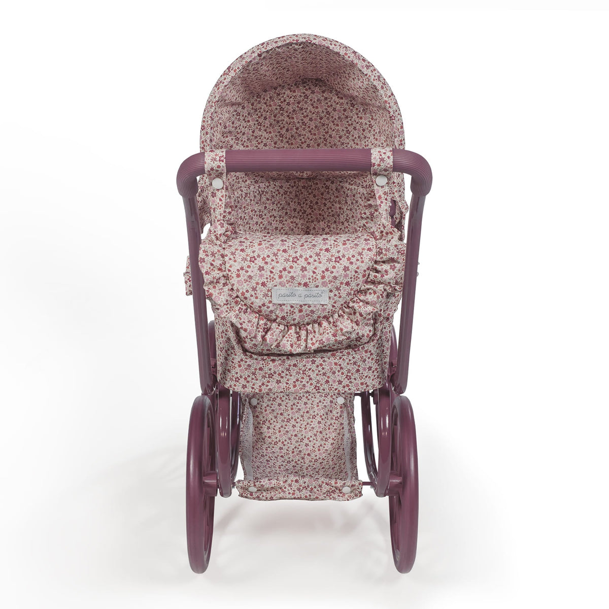 Poussette landeau poupée vintage grandes roues – Cherry Fleurs PASITO A PASITO
