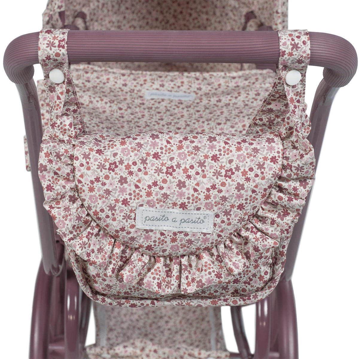 Poussette landeau poupée vintage grandes roues – Cherry Fleurs PASITO A PASITO