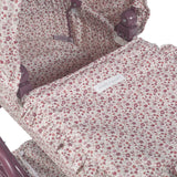 Poussette landeau poupée vintage grandes roues – Cherry Fleurs PASITO A PASITO