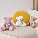 L'Ours Doudou - Ours en peluche rose- 25 cm DOUDOU ET COMPAGNIE