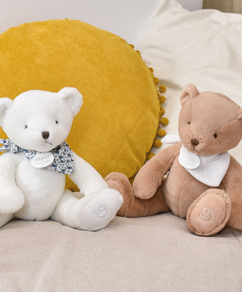 L'Ours Doudou - Ours en peluche marron clair - 25 cm HISTOIRE D'OURS