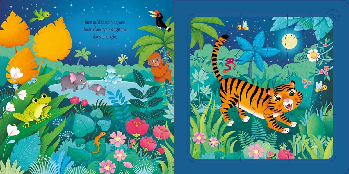 La Jungle – Mon livre puzzle – Dès 2 ans NATHAN