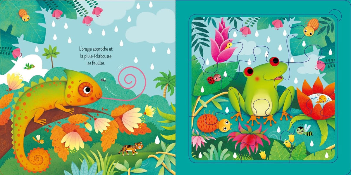 La Jungle – Mon livre puzzle – Dès 2 ans NATHAN