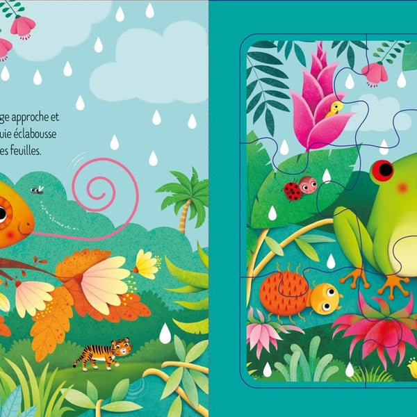 La Jungle – Mon livre puzzle – Dès 2 ans NATHAN