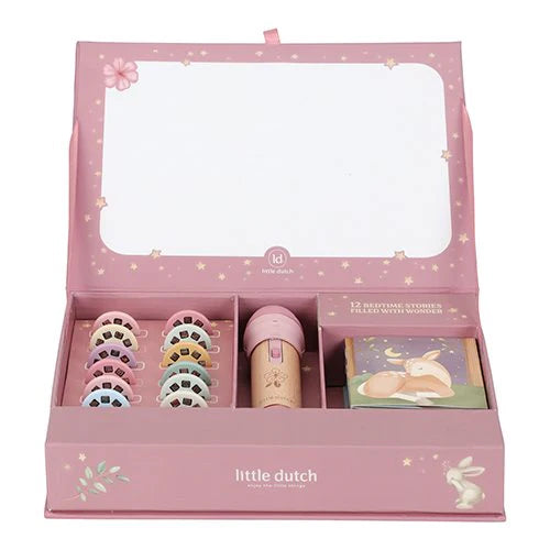 Lampe à histoires enfant – Projecteur d’images Fairy Garden LITTLE DUTCH