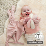 Balle d’activités Lapidou – 17 cm – rose – Nattou NATTOU