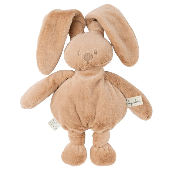 Doudou lapin en peluche 30 cm – Peluche douce bébé beige chaud NATTOU