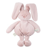 Doudou lapin en peluche 30 cm – Peluche douce bébé rose poudré