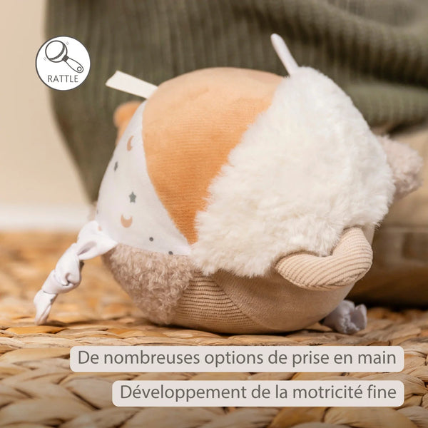 Balle d’activités Lapidou – 15 cm Beige NATTOU