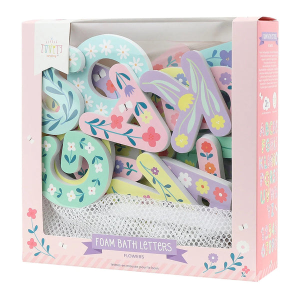 Lettres de bain en mousse – Flowers – 36 pièces MY LITTLE COMPANY