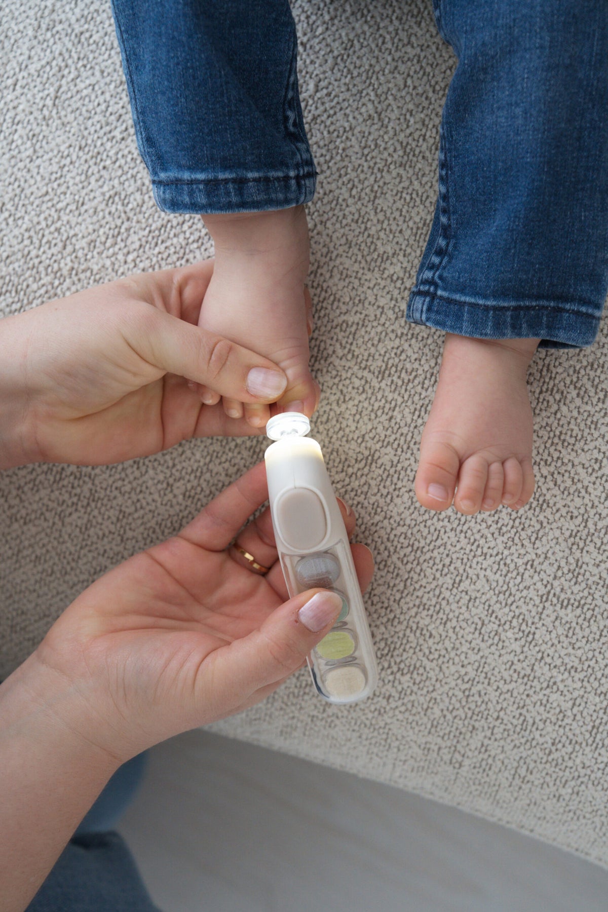 Lime à ongles électrique bébé Dune – LED et 2 vitesses – Bo Jungle