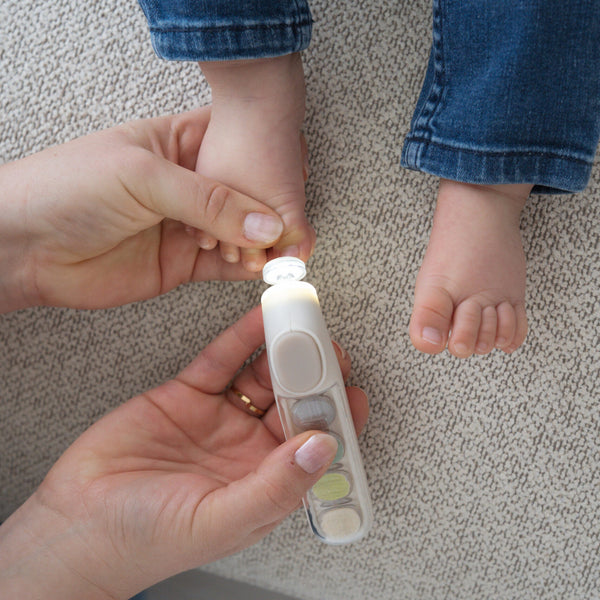 Lime à ongles électrique bébé Dune – LED et 2 vitesses – Bo Jungle