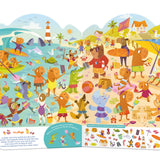 Le Cherche & Trouve – En vacances ! entraîne les enfants dans les aventures estivales d'une joyeuse famille de capybaras. Avec plus de 40 éléments à retrouver sur chaque illustration, ce livre offre une activité amusante qui développe l'observation et la concentration.Grand livre Cherche & Trouve avec des capybaras en vacances pour développer l'observation, la concentration et la mémoire visuelle dès 4 ans.