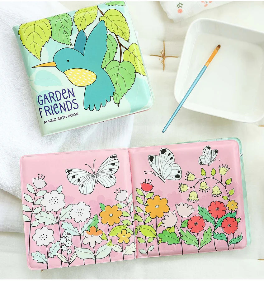 Livre de bain magique Garden Friends – couleurs qui apparaissent dans l’eau MY LITTLE COMPANY