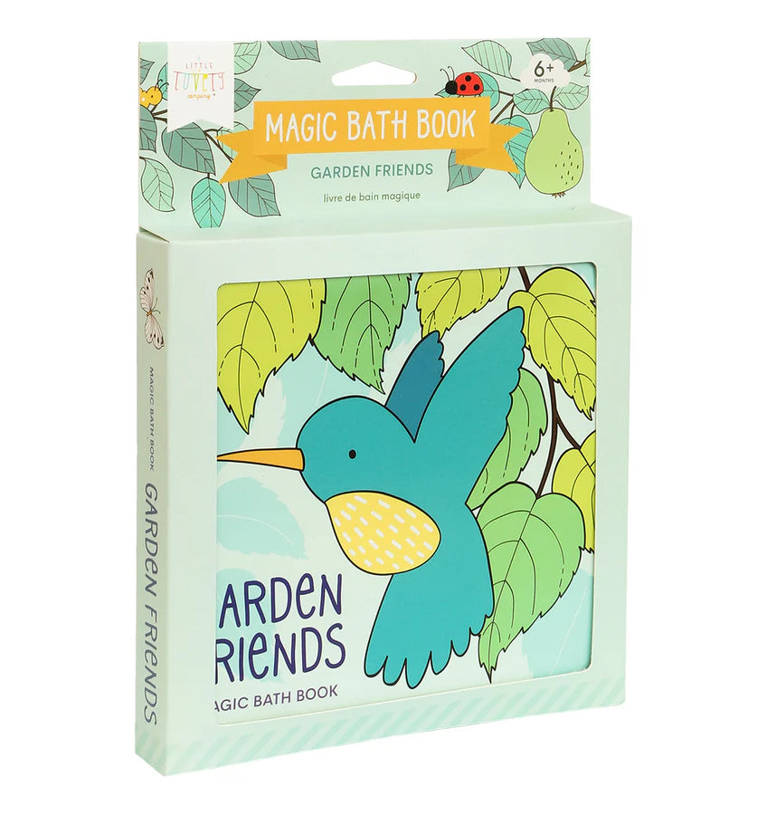 Livre de bain magique Garden Friends – couleurs qui apparaissent dans l’eau MY LITTLE COMPANY