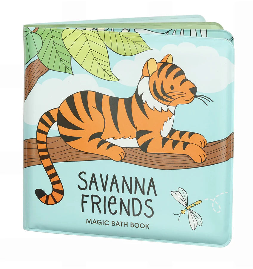 Livre de bain magique Savanne Friends – couleurs qui apparaissent dans l’eau MY LITTLE COMPANY