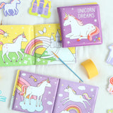 Livre de bain magique Rêve de Licorne – couleurs qui apparaissent dans l’eau MY LITTLE COMPANY