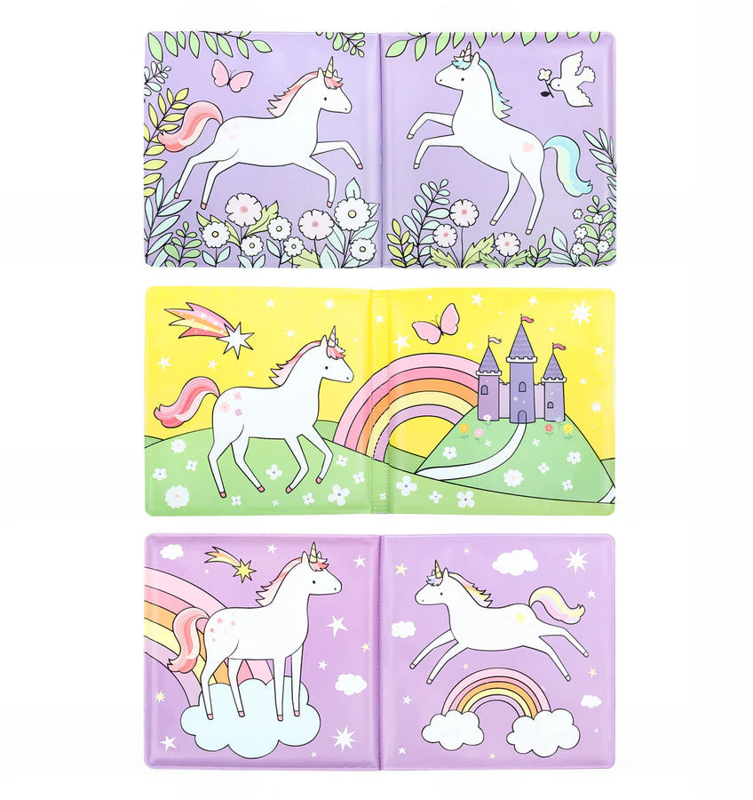 Livre de bain magique Rêve de Licorne – couleurs qui apparaissent dans l’eau MY LITTLE COMPANY