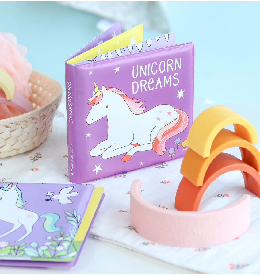 Livre de bain magique Rêve de Licorne – couleurs qui apparaissent dans l’eau MY LITTLE COMPANY