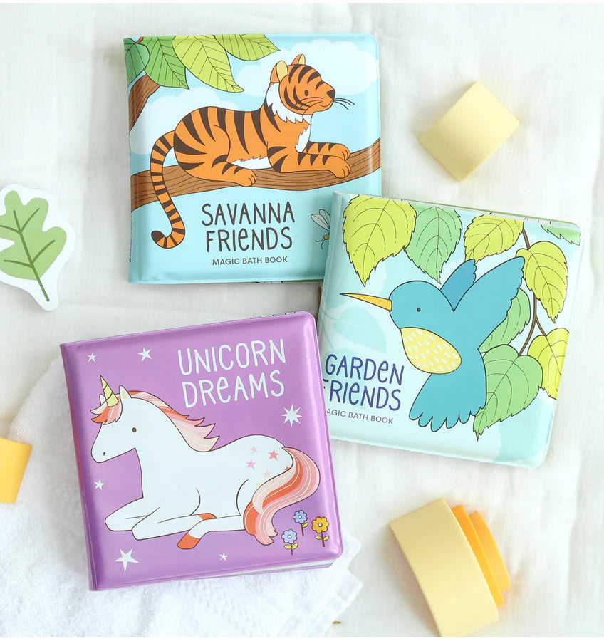 Livre de bain magique Rêve de Licorne – couleurs qui apparaissent dans l’eau MY LITTLE COMPANY