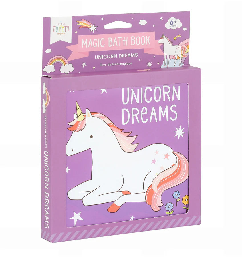 Livre de bain magique Rêve de Licorne – couleurs qui apparaissent dans l’eau MY LITTLE COMPANY