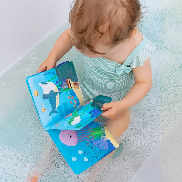 Livre de bain magique MyHappyBath – livre bébé qui change de couleur REER