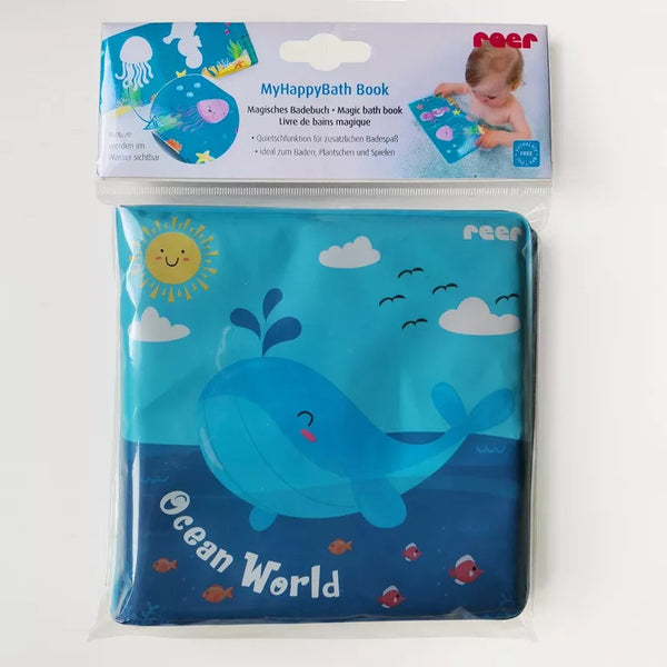 Livre de bain magique MyHappyBath – livre bébé qui change de couleur REER