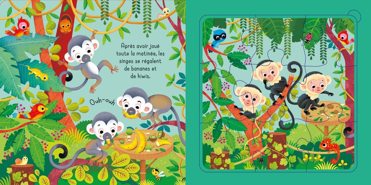 Au Zoo – Mon livre puzzle – Dès 2 ans NATHAN