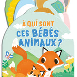 Livre sonore interactif pour bébé avec animations à tirer et sons d'animaux. Un livre ludique pour éveiller les sens, développer la curiosité et découvrir les bébés animaux.