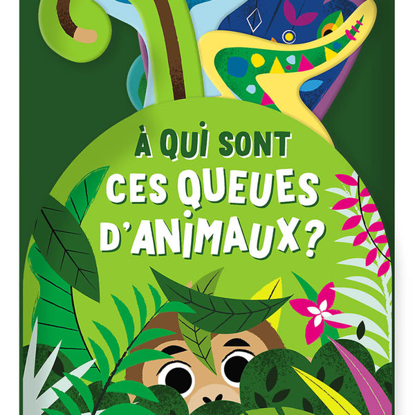Mon coucou sonore – À qui sont ces queues d'animaux ? est un livre sonore interactif qui invite les enfants à jouer à cache-cache avec les animaux. En tirant sur les queues et les oreilles, ils découvrent les animaux cachés tout en écoutant leurs cris. Une lecture ludique idéale pour éveiller les sens.Livre sonore bébé avec animations à tirer et cris d'animaux pour développer la motricité fine, l'éveil auditif et la curiosité des tout-petits.
