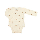 Lot de 2 bodies bébé en coton – Ourson TROIS KILOS SEPT