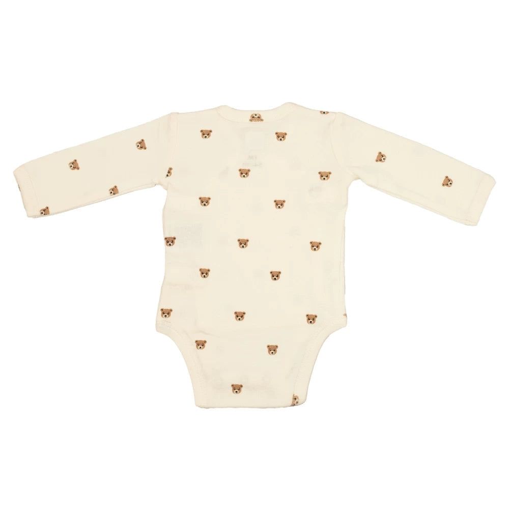 Lot de 2 bodies bébé en coton – Ourson TROIS KILOS SEPT
