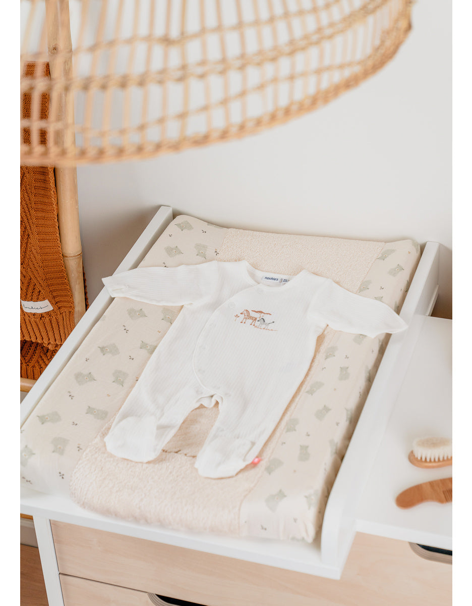 Lot de 2 pyjamas bébé en jersey – Mini Zèbres NOUKIES