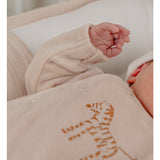 Lot de 2 pyjamas bébé en velours – Zèbres NOUKIES