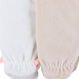 Lot de 2 pyjamas bébé en velours – Zèbres NOUKIES